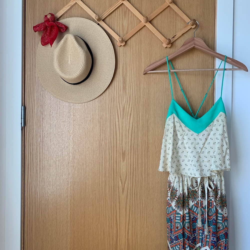 ANTHRO Elevenses Mintaka Romper